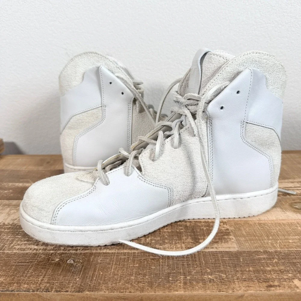 Jordan Westbrook 0.2 Sneakers Light Bone 10.5 Suede Leather High Top 854563-002